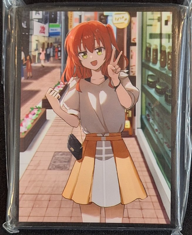 画像1: 白詰草　カードスリーブ　ぼっち・ざ・ろっく! 喜多郁代 (1)