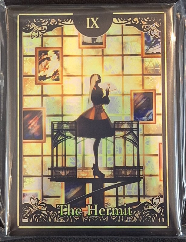 画像1: サンパン カードスリーブ　ホロライブ　タロット 儒烏風亭らでん (1)