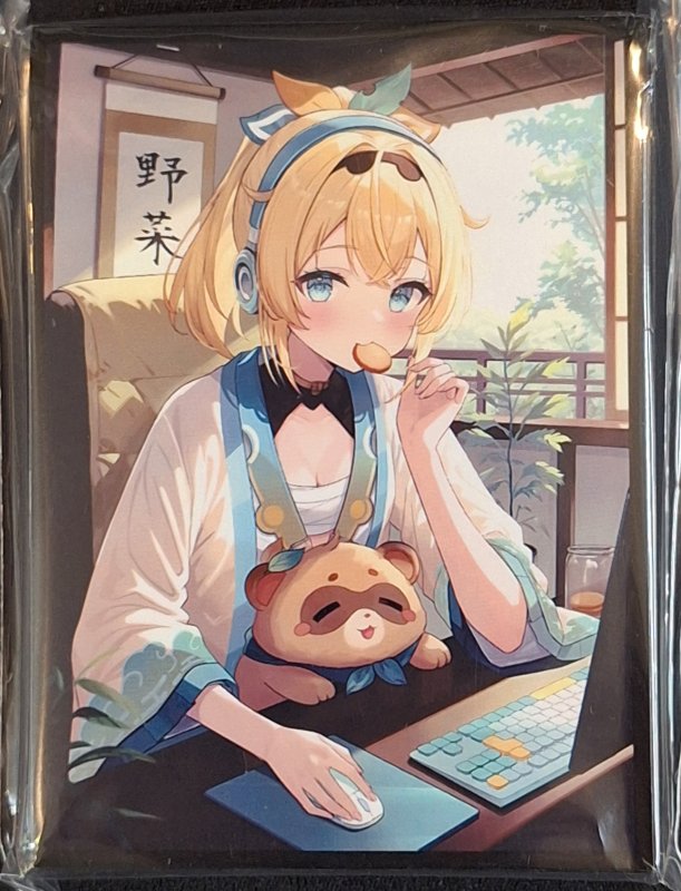 画像1: サンパン カードスリーブ　ホロライブ　風真いろは (1)