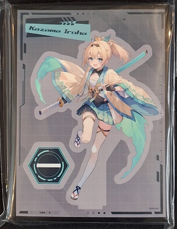 画像1: サンパン カードスリーブ　ホロライブ　アクスタ風 風真いろは (1)