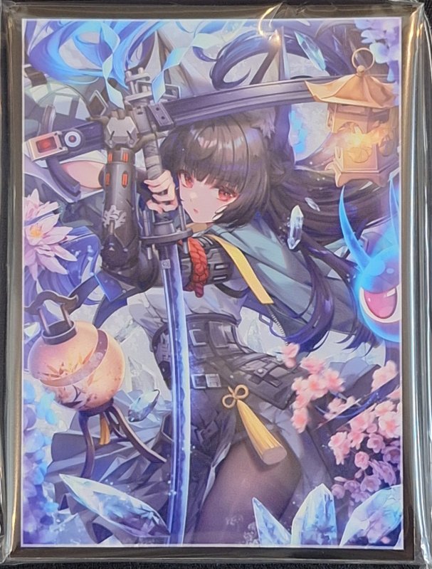 画像1: ミッドナイトブルー カードスリーブ　ゼンレスゾーンゼロ 星見雅 (1)