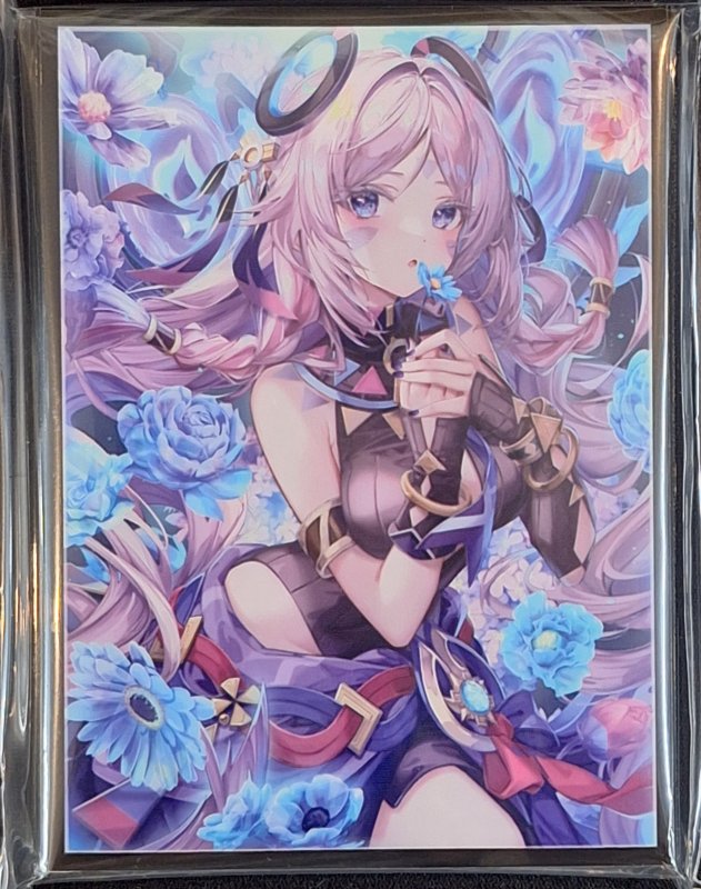 画像1: ミッドナイトブルー カードスリーブ　原神 シトラリ (1)