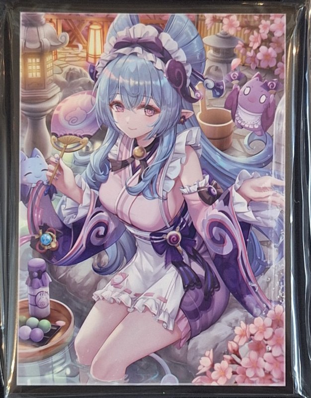 画像1: ミッドナイトブルー カードスリーブ　原神 夢見月瑞希 (1)