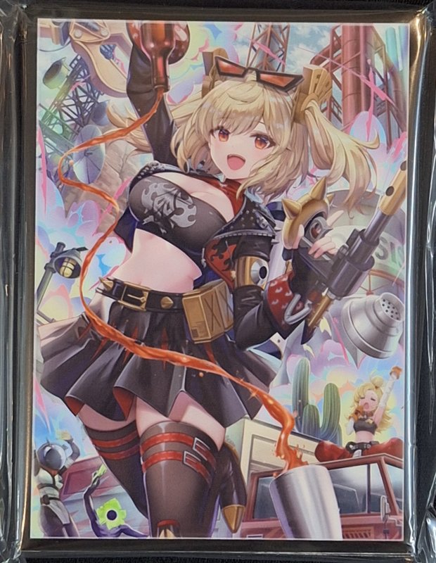 画像1: ミッドナイトブルー カードスリーブ　ゼンレスゾーンゼロ バーニス (1)