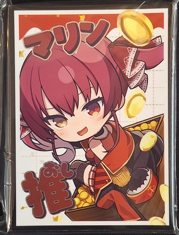 画像1: 白詰草　カードスリーブ　ホロライブ SD 宝鐘マリン (1)
