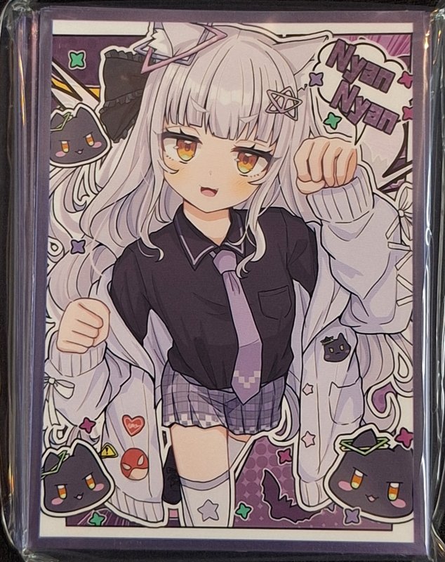 画像1: 白詰草　カードスリーブ　ホロライブ 紫咲シオン (1)