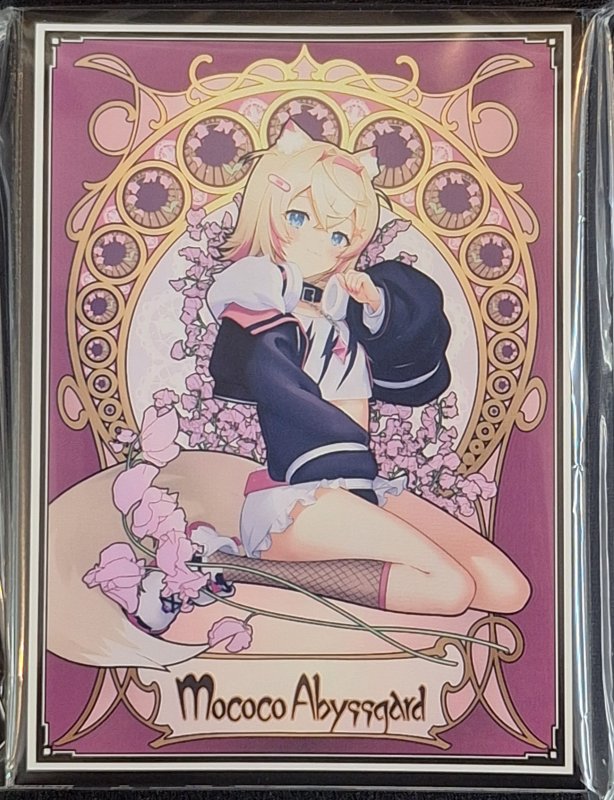 画像1: 混沌の女神様 カードスリーブ　ホロライブ ミュシャ フワモコ モココ・アビスガード (1)