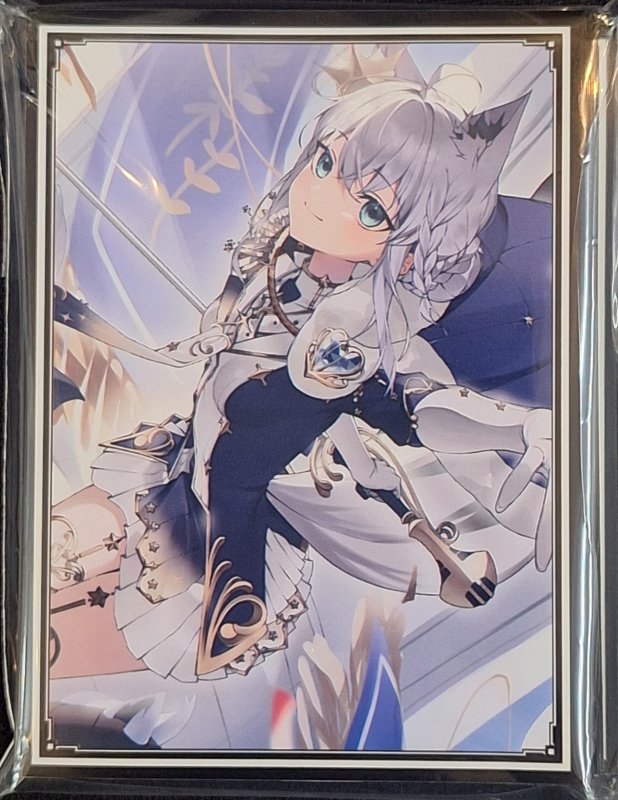 画像1: 混沌の女神様 カードスリーブ　ホロライブ　白上フブキ B (1)