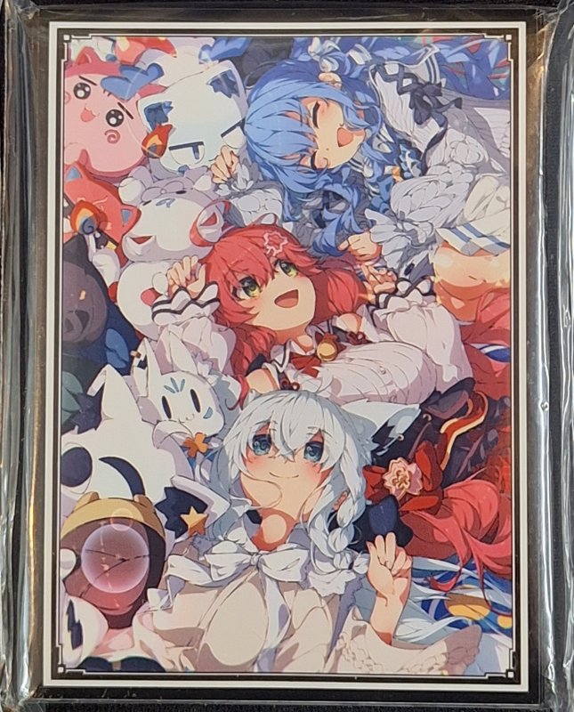 画像1: 混沌の女神様 カードスリーブ　ホロライブ 白上フブキ さくらみこ 白上フブキ (1)