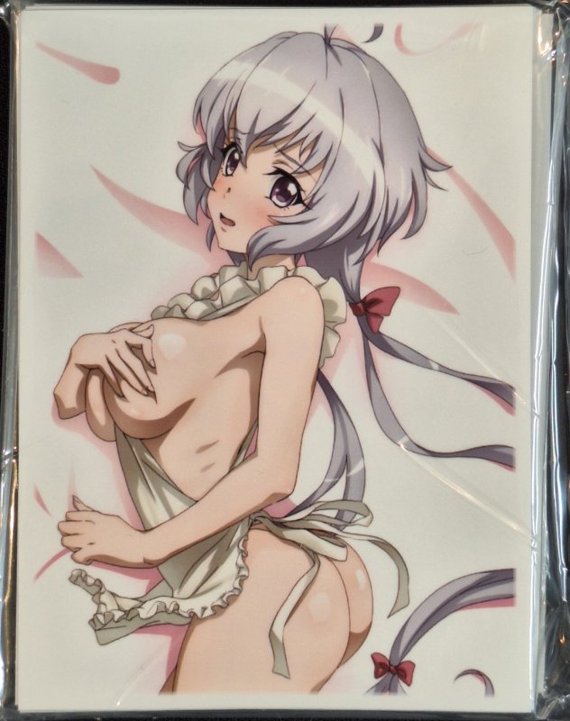 画像1: ミッドナイトブルー　カードスリーブ　戦姫絶唱シンフォギア メイド クリス (1)