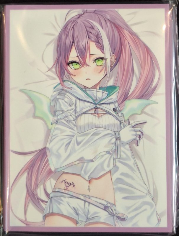画像1: ミッドナイトブルー カードスリーブ　ホロライブ 常闇トワ A (1)
