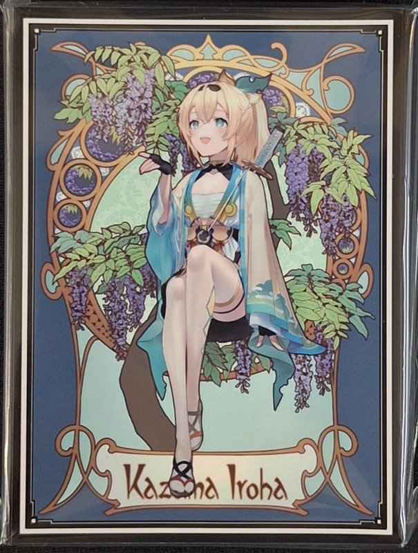 画像1: 混沌の女神様 カードスリーブ　ホロライブ ミュシャ 風真いろは (1)