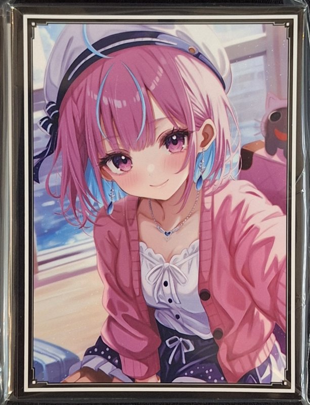 画像1: 混沌の女神様 カードスリーブ　ホロライブ 湊あくあ (1)