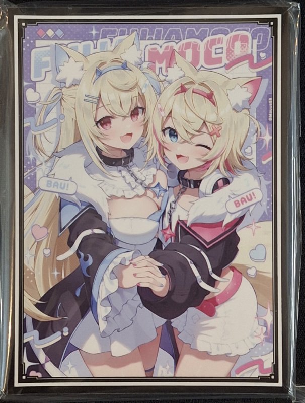 画像1: 混沌の女神様 カードスリーブ　ホロライブ フワモコ フワワ モココ・アビスガード (1)