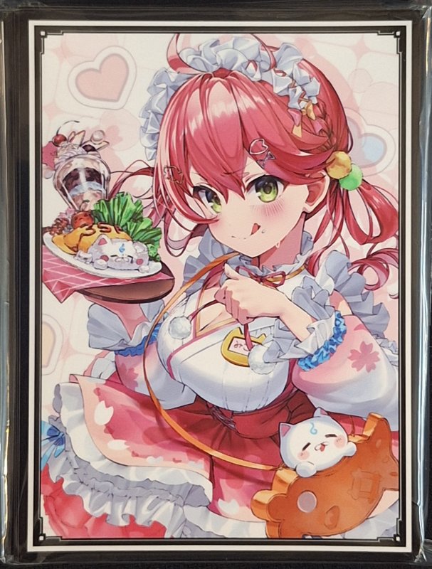 画像1: 混沌の女神様 カードスリーブ　ホロライブ メイド さくらみこ (1)