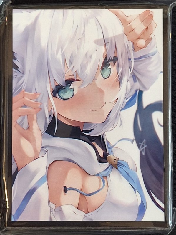 画像1: 白詰草　カードスリーブ　ホロライブ 白上フブキ A (1)