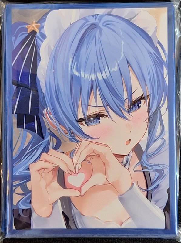 画像1: 白詰草　カードスリーブ　ホロライブ メイド 星街すいせい (1)