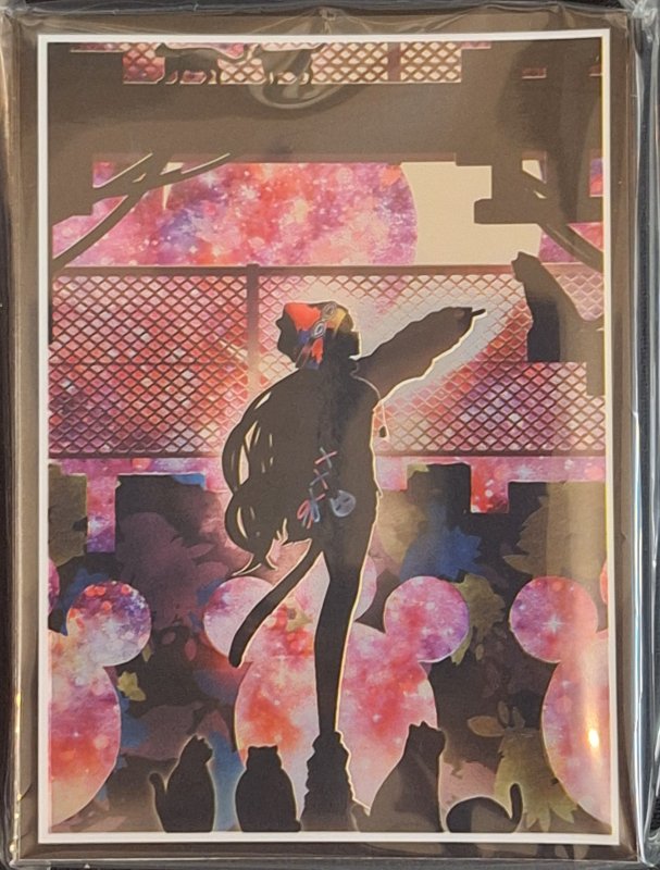 画像1: 白詰草　カードスリーブ　ぶいすぽっ! 影絵 猫汰つな (1)