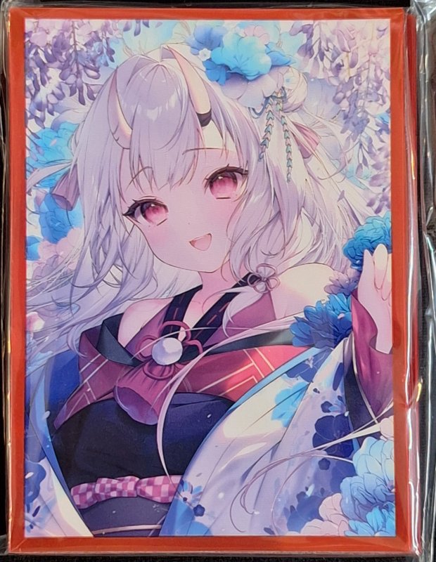 画像1: 白詰草　カードスリーブ　ホロライブ 百鬼あやめ B (1)