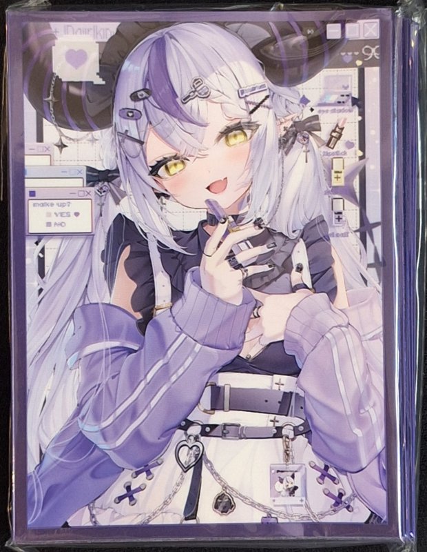 画像1: 白詰草　カードスリーブ　ホロライブ ラプラス・ダークネス (1)