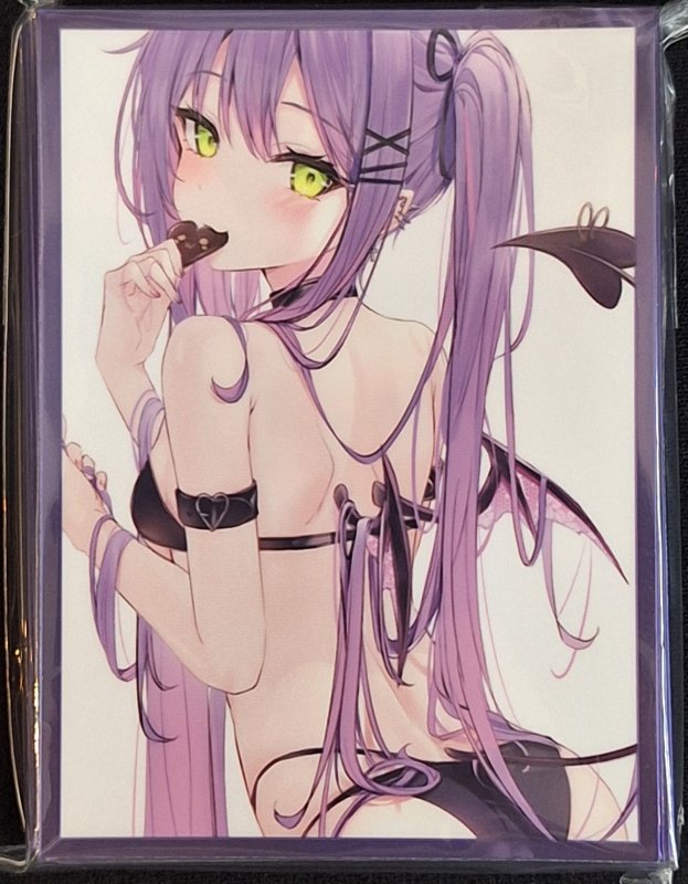 画像1: 白詰草　カードスリーブ　ホロライブ 常闇トワ B (1)