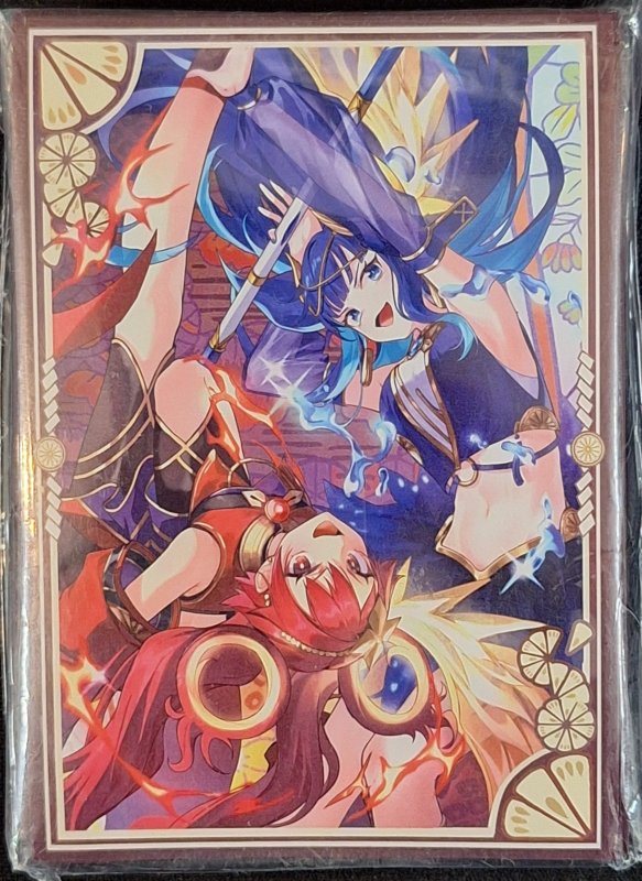 画像1: CircleKOS　ミニカードスリーブ　遊戯王 ウズヒメの御巫 鏡の御巫ニニ 剣の御巫ハレ (1)