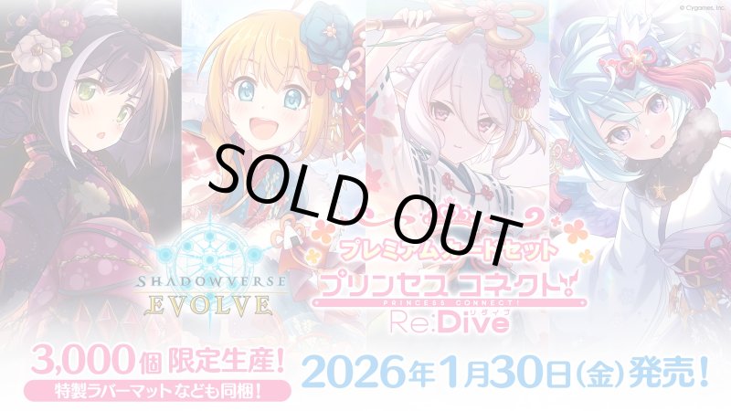 画像1: プレミアムカードセット「プリンセスコネクト！Re:Dive」 (1)