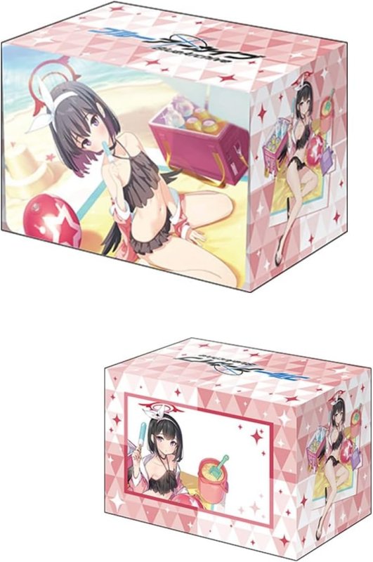 画像1: ブシロード デッキホルダーコレクション V3 Vol.1137 ブルーアーカイブ『マシロ(水着)』メモリアルロビーイラストver. (1)