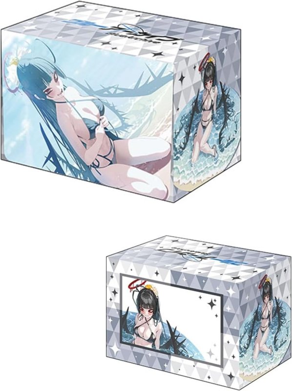 画像1: ブシロード デッキホルダーコレクション V3 Vol.1136 ブルーアーカイブ『ツルギ(水着)』メモリアルロビーイラストver. (1)