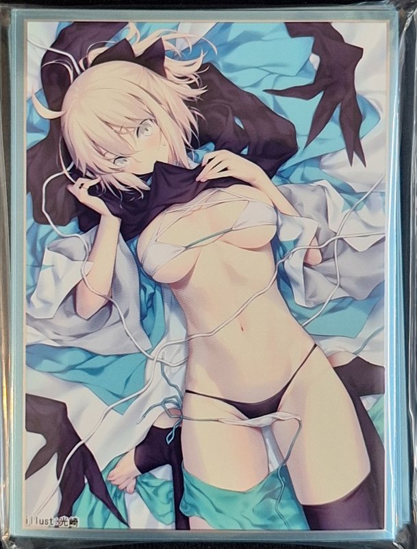 画像1: フレシア/クラスター　カードスリーブ　FGO 沖田総司 B (1)