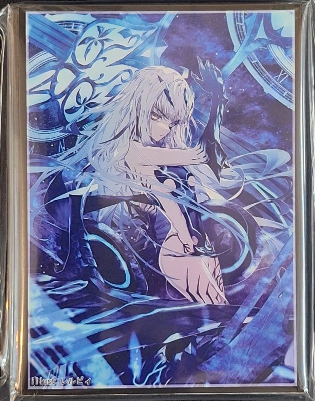 画像1: フレシア/クラスター　カードスリーブ　FGO メリュジーヌ 青 (1)