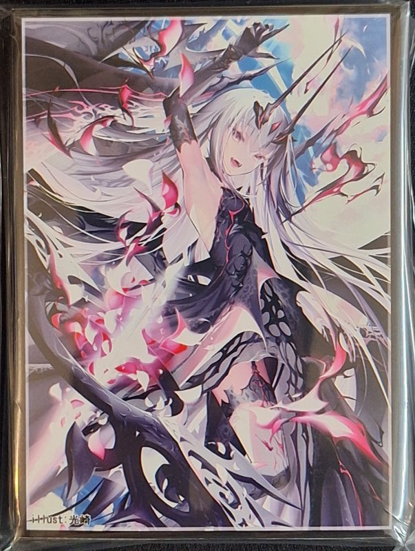 画像1: フレシア/クラスター　カードスリーブ　FGO メリュジーヌ 黒ドレス (1)