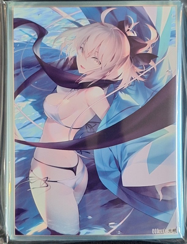画像1: フレシア/クラスター　カードスリーブ　FGO 沖田総司 A (1)