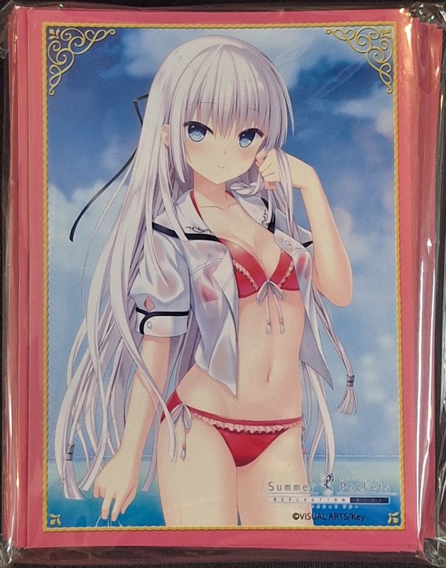 画像1: E賞：キャラクタースリーブEX Summer Pockets REFLECTION BLUE「鳴瀬 しろは」 (1)