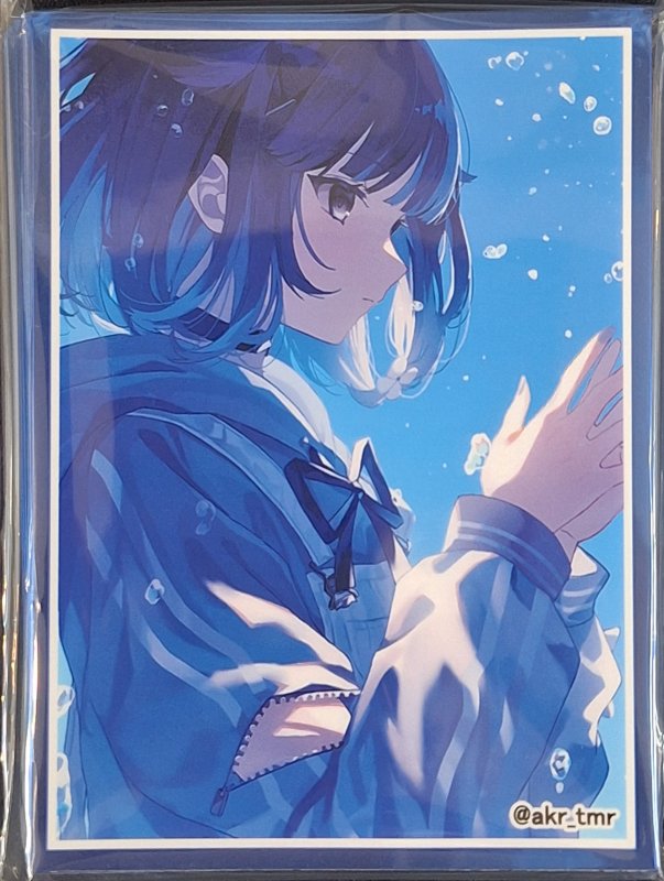 画像1: 白詰草　カードスリーブ　ぶいすぽっ! 紡木こかげ (1)