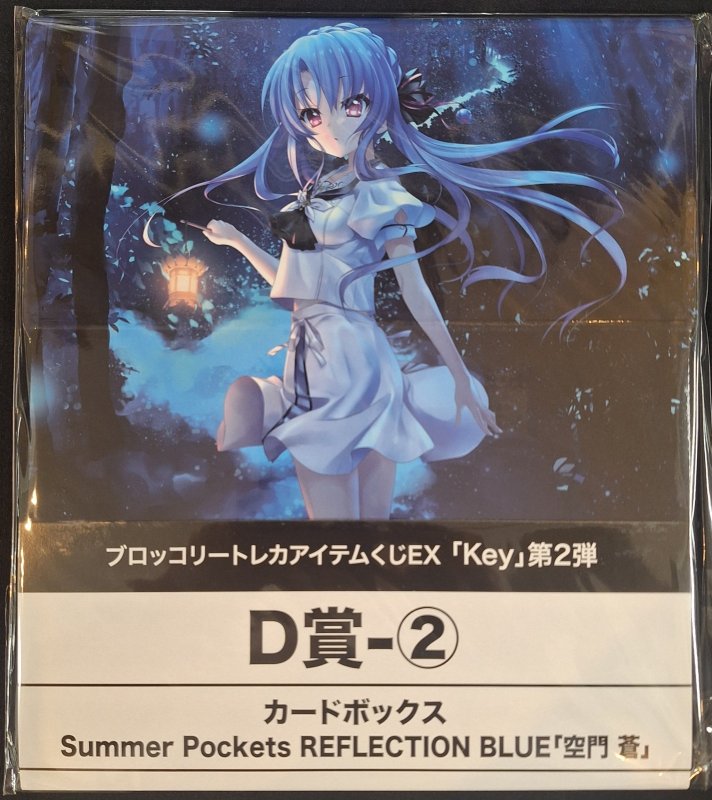 画像1: D賞：カードボックス　Summer Pockets REFLECTION BLUE「空門 蒼」 (1)