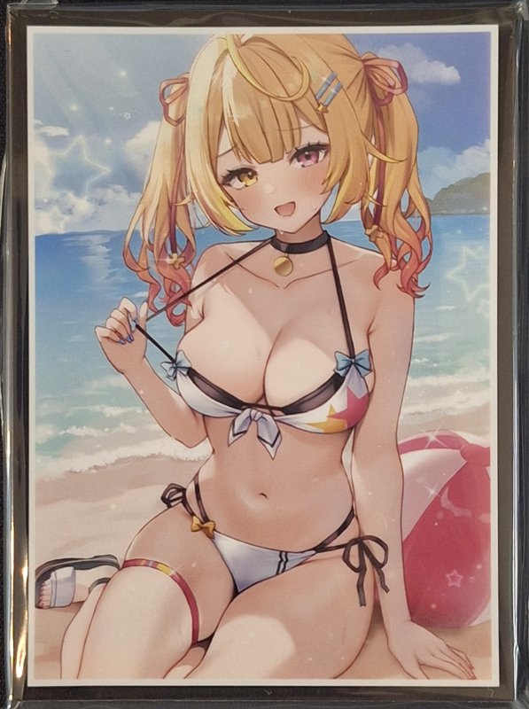 画像1: 白詰草　カードスリーブ　にじさんじ 水着 星川サラ (1)