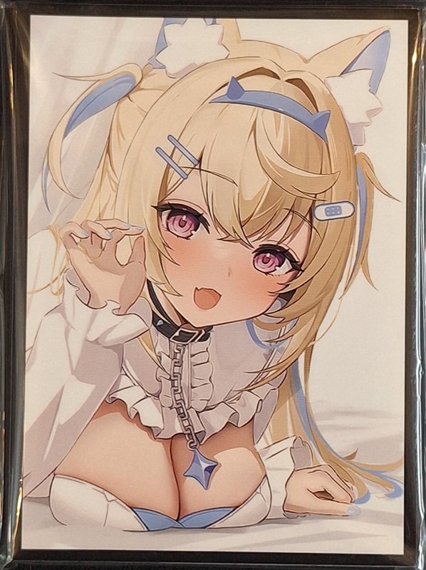 画像1: 白詰草　カードスリーブ　ホロライブ フワモコ フワワ・アビスガード (1)