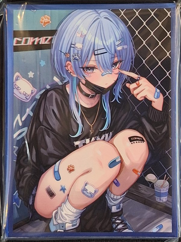 画像1: 白詰草　カードスリーブ　ホロライブ 星街すいせい A (1)