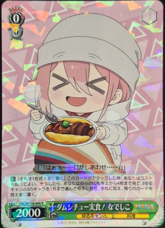 画像1: YRC/W116-006 R ダムシチュー実食！ なでしこ (1)