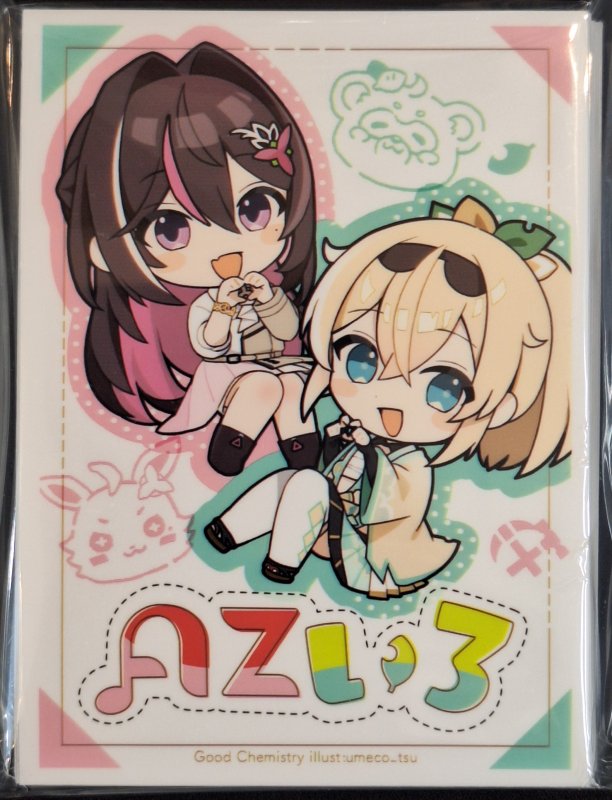 画像1: 逸遊団/ぱる家　カードスリーブ　ホロライブ あずいろ AZKi 風真いろは (1)