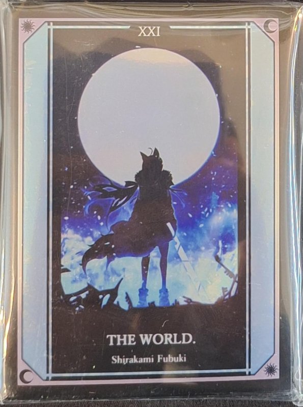 画像1: サンパン　カードスリーブ　ホロライブ タロット 白上フブキ (1)