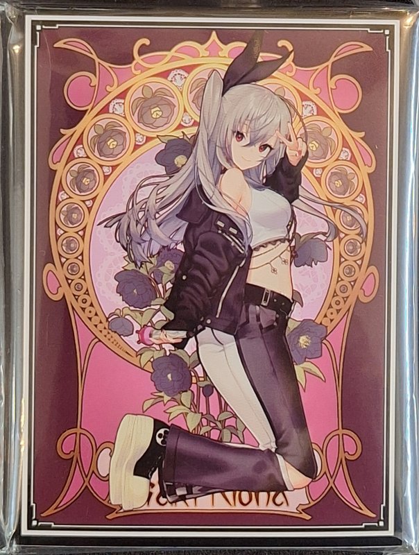 画像1: 混沌の女神様　カードスリーブ　ホロライブ ミュシャ 響咲リオナ (1)