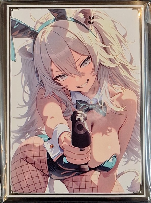 画像1: 混沌の女神様　カードスリーブ　ホロライブ 獅白ぼたん (1)