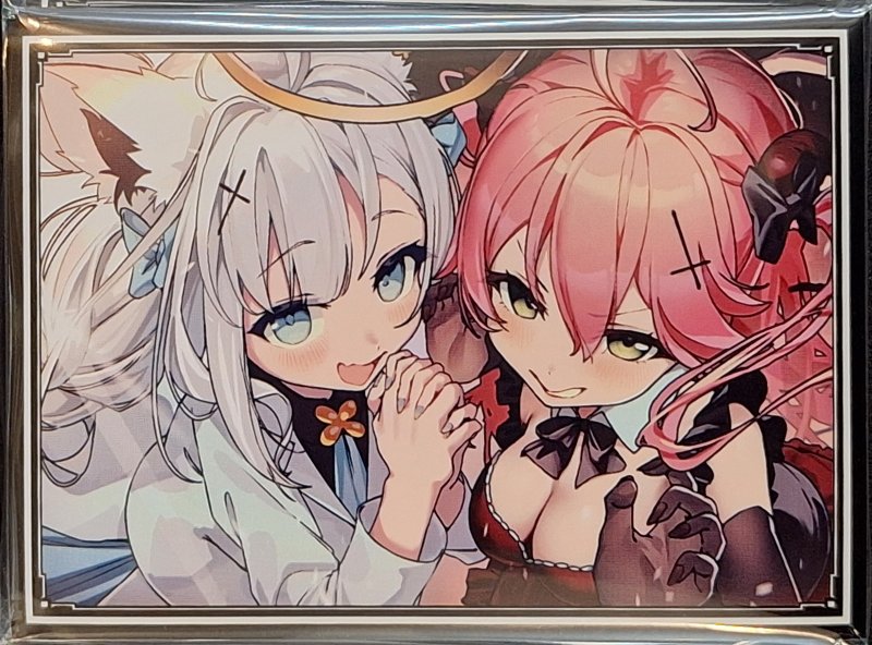 画像1: 混沌の女神様　カードスリーブ　ホロライブ 白上フブキ さくらみこ (1)