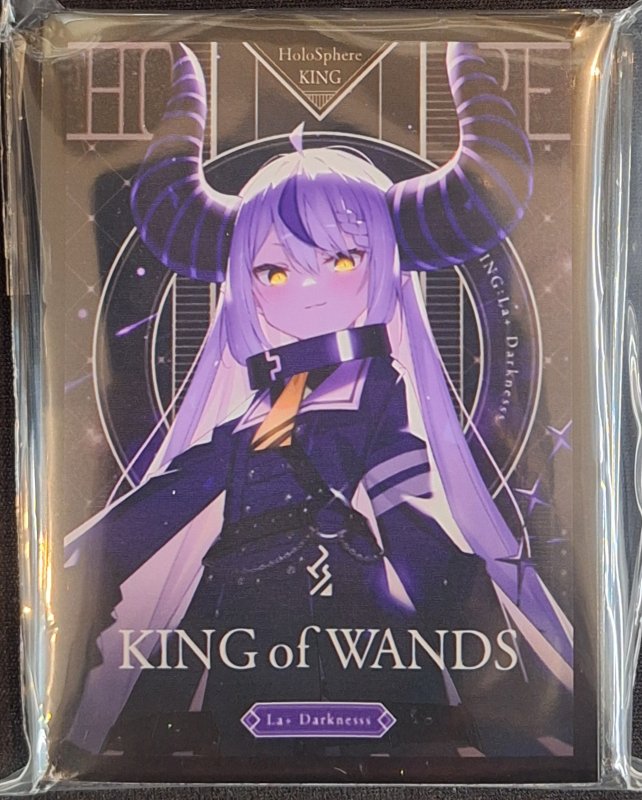 画像1: 混沌の女神様　カードスリーブ　ホロライブ タロット ラプラス・ダークネス (1)