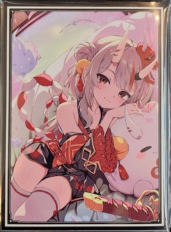 画像1: 混沌の女神様　カードスリーブ　ホロライブ 百鬼あやめ A (1)