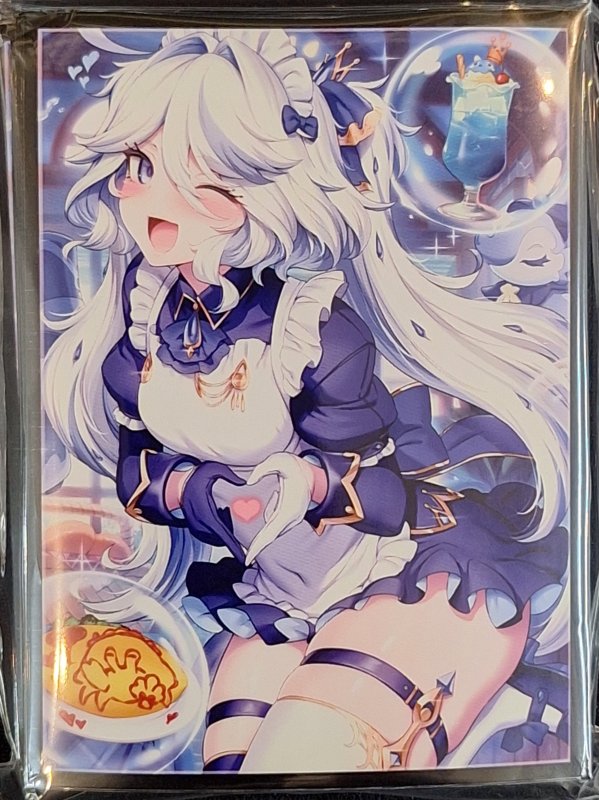 画像1: ミッドナイトブルー　カードスリーブ　原神 フリーナ A (1)