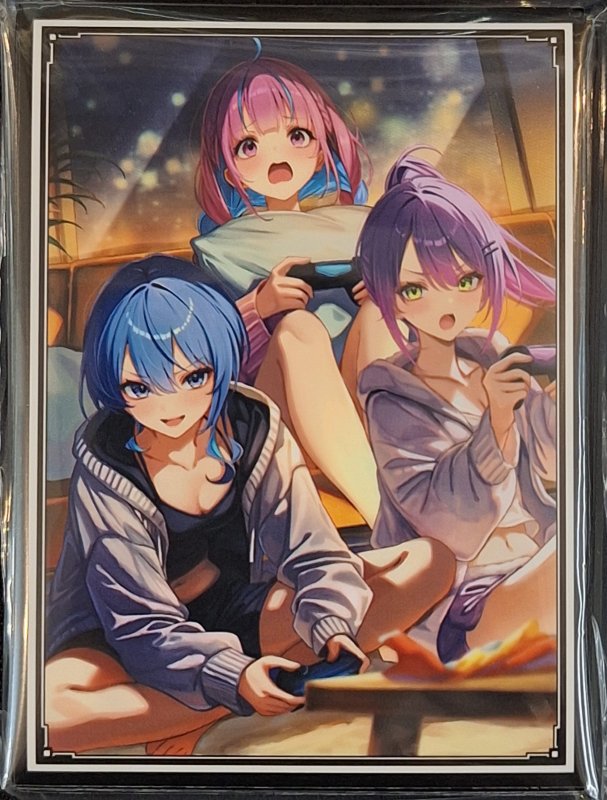 画像1: 混沌の女神様　カードスリーブ　ホロライブ Startend 星街すいせい 湊あくあ 常闇トワ B (1)
