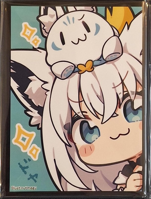 画像1: アクアアルタ　カードスリーブ　ホロライブ 白上フブキ B (1)